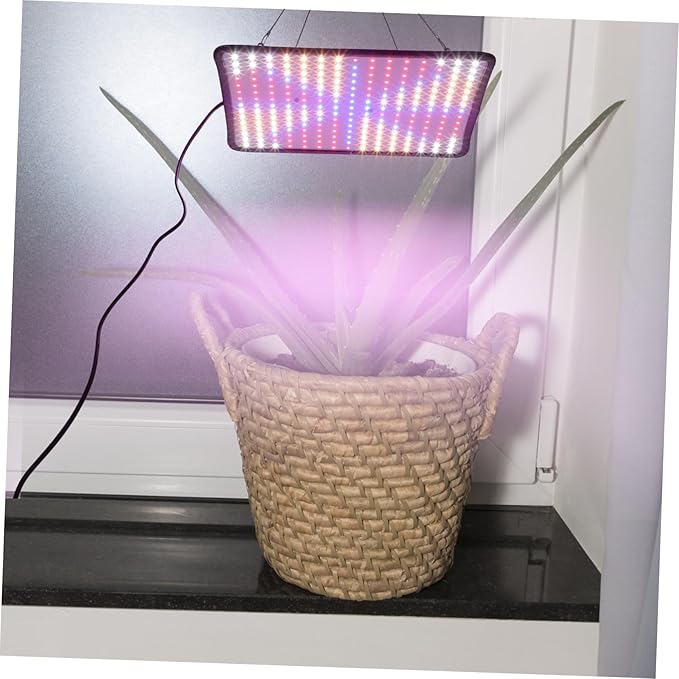 Happyyami Grow Light Led 225 Led Plant Grow Lamp Indoor Planting Lamp Hanging Light for Greenhouse Easy to Use
