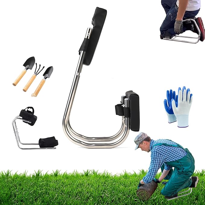 Kneeling Device for Gardening Knee Seat for Gardening Bricklayer Kneeling Device Kneeling Seat Kneeling Device for Bricklayers Ergonomic Knee Protection &amp Ankle Support Knee Seats (1)