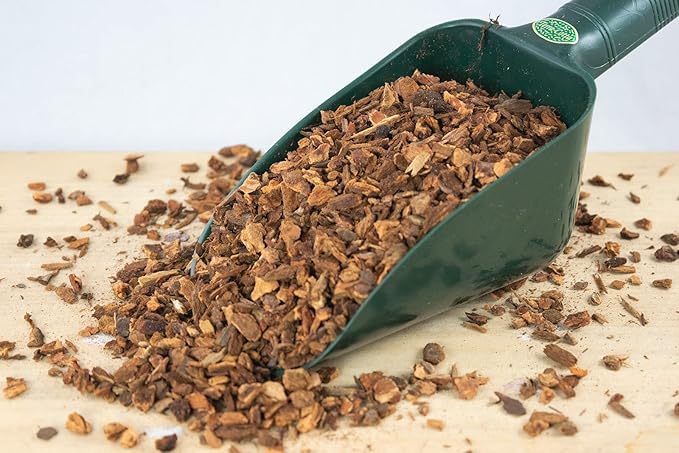 3 Gal. 1/8- 3/8 Bark for Bonsai Soil Mix &amp Orchid Seedling - Organic Additive -qln