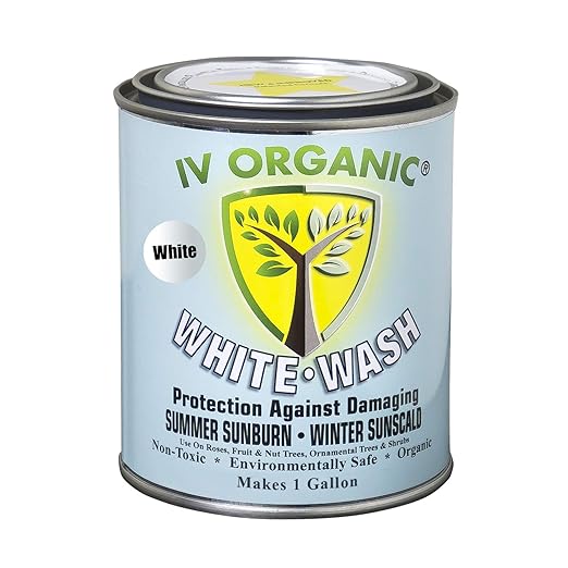 IV Organic White Wash Plant Guard 1 Gallon (White)