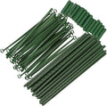Uonlytech 3 Sets Metal Plant Climbing Supports Trellis for Garden and Indoor Plants Triangle Frame 27 Rods 27 Connectors 18 Fasteners for Tomatoes and Vines