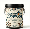 Mushroom Soil Compost Pail Organic Nutrient-Rich Garden Soil for Vegetables Flowers Raised Beds Lawn &amp Planting Mix (24 lb)