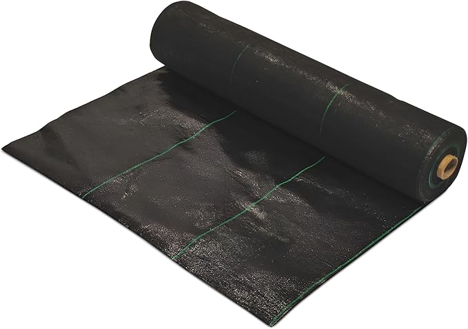 DeWitt Professional Max Weed Control Fabric Commercial-Grade Woven Barrier 4' x 250'
