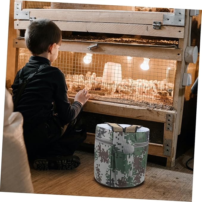 DOITOOL Portable Farming Stool with 25cm Height and Built-in Pocket Lightweight Foam Small Garden Stool for Outdoor Weeding and Field Work Wearable Chair Random Random Style