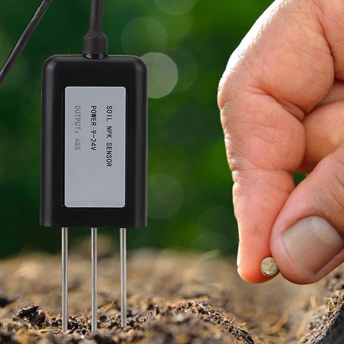 JTLB High Soil Nutrient Detector Intelligent Fertilizer Tester Meter NPK Sensor for Accurate Plant Nutrition Analysis