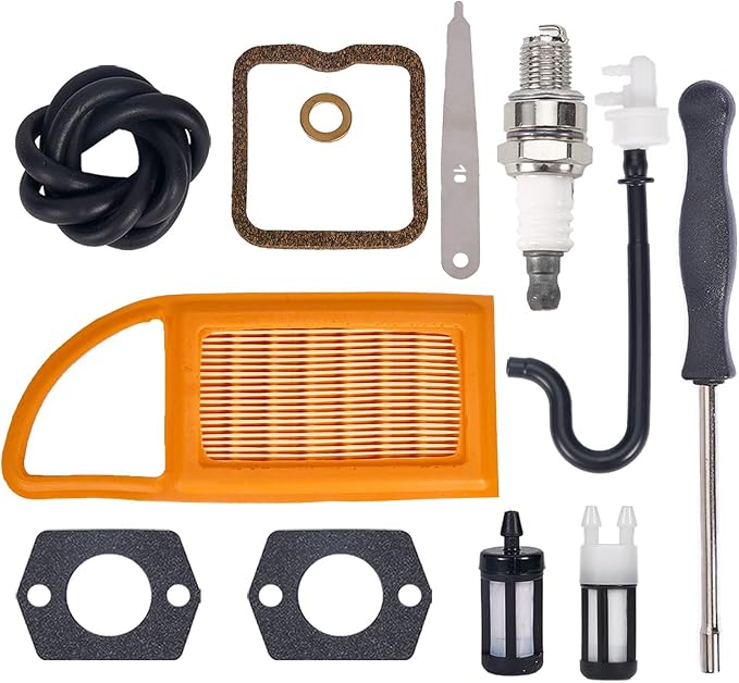 C1Q-S183 BR600 Carburetor for Stihl BR500 BR550 BR600 BR700 Backpack Leaf Blower Replaces Zama 4282-120-0606 Parts - with 4282 141 0300 Air Filter Tank Vent Clearance Setting Kit