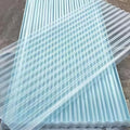 5 PCS Clear Polycarbonate Roof Panels Corrugated Plastic Greenhouse Sheets UV Resistant Rainproof BoardSunshine Board Sheds Skylights Easy Cut Covering Panel(35.4in W x 39.3in L Clear)