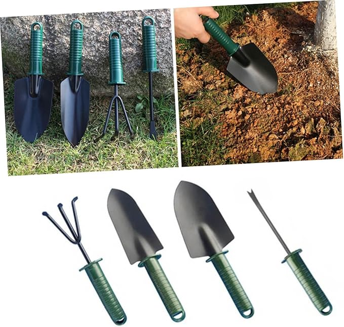 Yardwe 12 Pcs Gardening Tools for Toddlers Kids Mini Gardening Tools Set Garden Tool Kit Shovel Rake Trowel for Kids and Houseplants