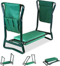 Garden Kneeler and Seat with Free Tool Pouches Heavy Duty Gardening Bench for Kneeling and Sitting Folding Garden Stools with Tool Pouch and Kneeling Pad