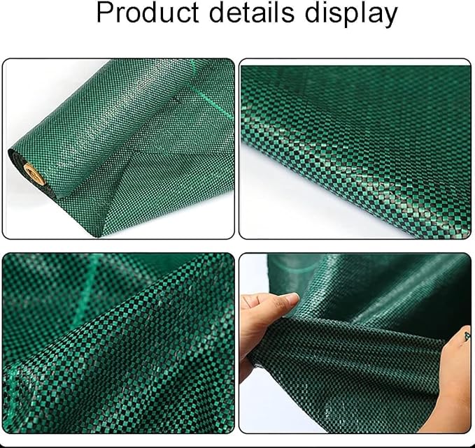 Weed Control Film Landscape Fabric Geotextile Durable Garden Weed Barrier Fabric Tree Protection Weed Mats(0.91x6m/3x20ft)