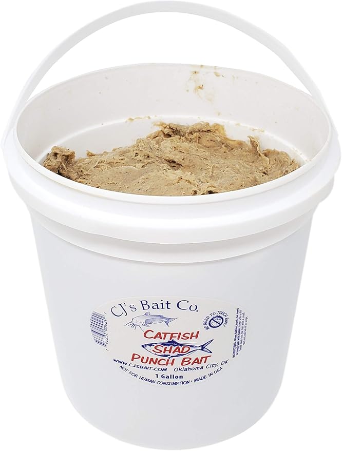 Cjs Catfish shad Punch Bait 1 gal.