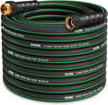 Heavy Duty Garden Hose 100ft NON-EXPANDABLE Flexible Water Hose Kink Resistant Lightweight Hybrid Hose Leakproof Hose Male to Female Fittings