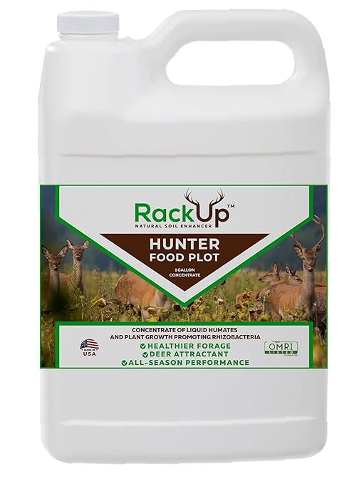 Rack Up Microbial Soil Amendment – Boosts Wildlife Forage Enhances Soil Health &amp Promotes Stronger Plant Growth – Made in USA
