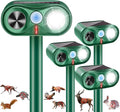 2026 Solar Animal Repellent Ultrasonic Outdoor Cat Repellent Solar Animal Repeller with Motion Sensor&ampLED Flashlight Deer Repellent Devices Repels All Animal Repellent OutdoorProtect Plants