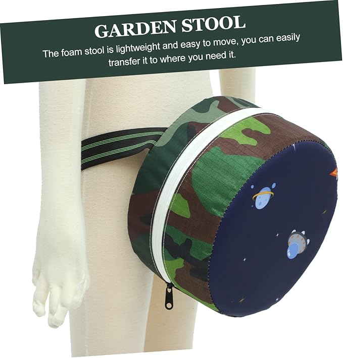 Portable Foam Stool Cushion for Outdoor Camping Garden Foot Stool Random Style