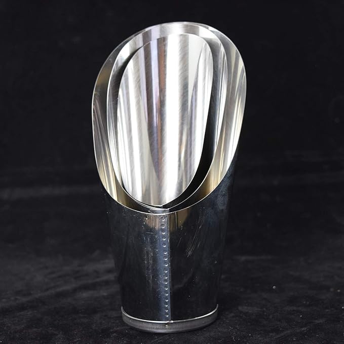 3 Pcs Set Japanese Stainless Bonsai Soil Scoop - Gardening Potting &amp Mixing Tool (U-2)