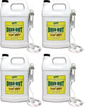Deer Out 1 Gallon Ready-to-Use Deer Repellent (Pack of 4)
