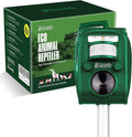 New 2025 Solar Deer Repellent Device Outdoor – Solar Animal Repeller for Outside – Rainproof Solar Rodent Repellent – Outdoor Animal Deterrent for Deers Cats Dogs Mice Birds