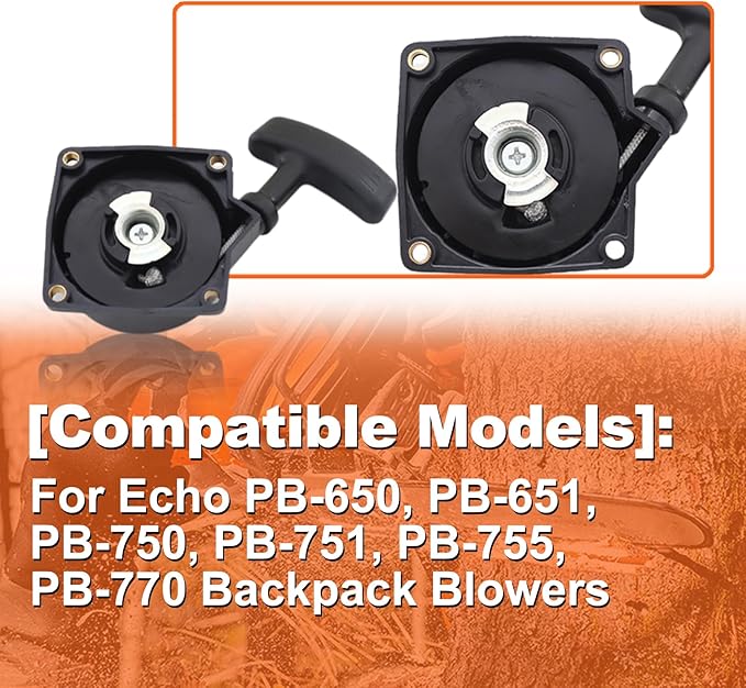 For Echo PB-650 PB-651 PB-750 PB-751 PB-755 PB-770 Backpack Blowers OEM Parts - A051000841 2PCS HUS 268 Fuel Filter &amp L7T/BPMR7A Spark Plug Kit