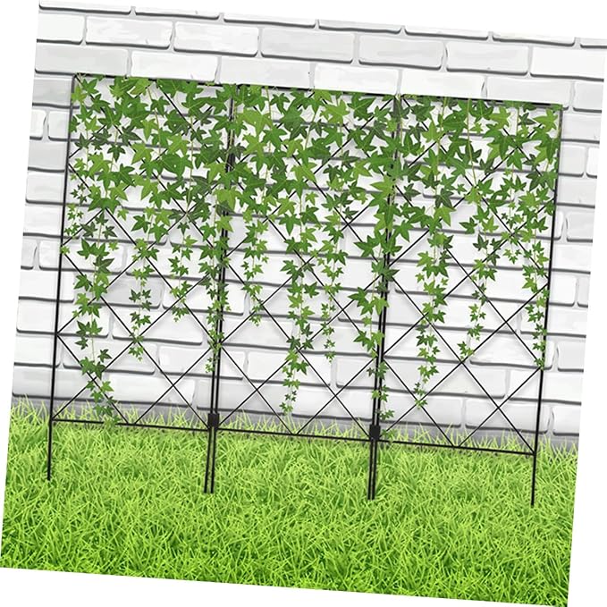 2pcs Plant Climbing Frame Garden Trellis for Support of Climbing Plants Sturdy Structure for Tomatoes Peas and Vines