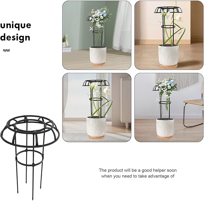 DOITOOL Metal Plant Climbing Trellis Rack for Indoor and Outdoor Garden Plants for Climbing Flowers and Vines