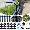 Drip Irrigation Kit Automatic Irrigation System with Replaceable 360°Bendable Sprayeratomizing Copper Nozzle for Watering System for Garden Plant Lawn Patio and Yard. (15)