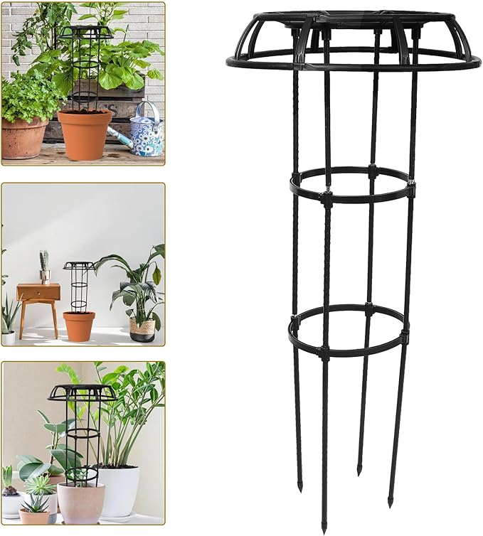 Beaupretty Garden Plant Trellis Indoor Climbing Plant Support Rack Φ25.4cm X 105cm for Potted Vines and Flowers