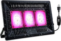 Kolem LED Grow Lights 450W Outdoor Grow Light Full Spectrum Plants Light Waterproof Natural Heat Dissipation No Noise LED Grow Panel Light for Indoor Plants Greenhouse Garden(Gift Hooks)