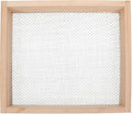 Soil Sifter Wide Size (12. 6x11. 4inches) with 1/8 Inch Mesh Garden Sieve for Dirt Sand Rocks and Compost Mesh Screen