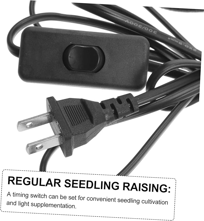VICASKY 1set Led Dimmable Plant Growth Light for Indoor Plants Hydroponics and Greenhouse Use Us Simple Installation LEDs