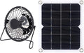Mini Ventilator Quietly Cools Solar Exhaust Fan Portable for Pet Dog Chicken House
