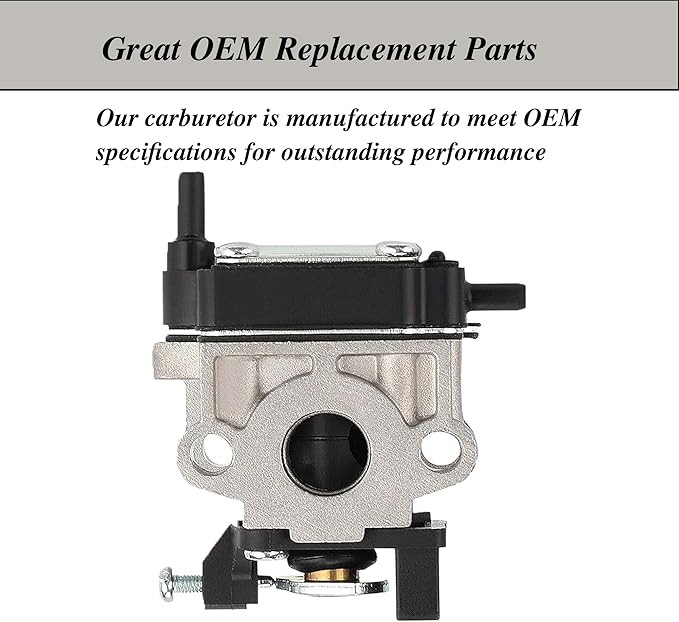 Carburetor Compatible for Hitachi RB24EA RB24EA (S) RB24EAP 23.9cc Leaf Blowers 6698373 Carb with Air Filter Fuel Line Kit