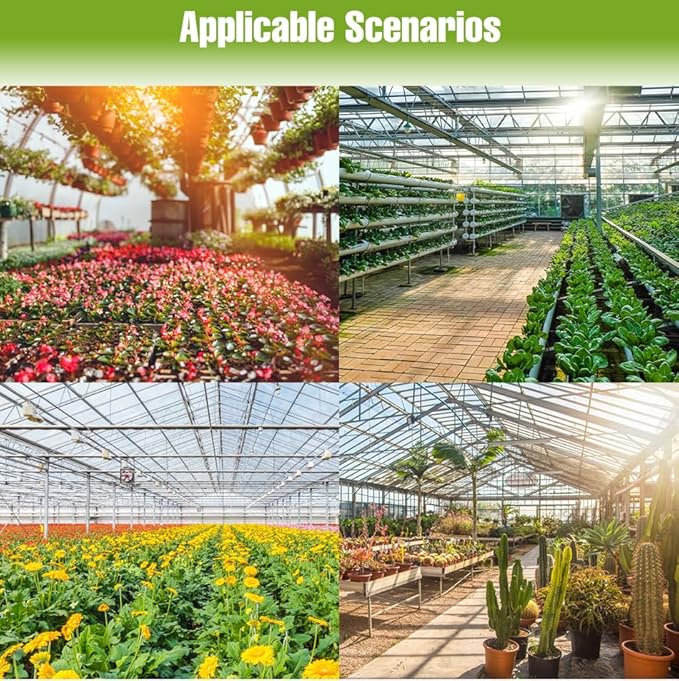 4Pcs 500W LED Deformable Plant Light E27/ E26 Full Spectrum Seedling Fill Lamp 100-277V Indoor Vegetables Planting Lights 110V Greenhouse Tent Hydroponic Adjustable Panels Cultivation Lighting