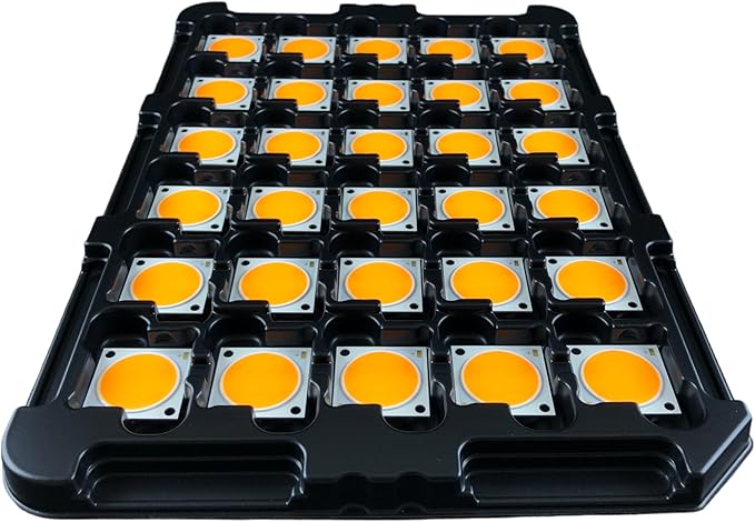 5X Pack CLU048-1212C4-403M2M2-F1 4000K 80CRI COB LED Chip Module max. 116.8W Version 6 500-2760mA 28x28mm. Projector Spotlight Horticultural Grow Light. Replacement for Cree CXB3590