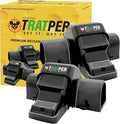 TRATPER Rat and Chipmunk Traps. Prevents Accidental Triggering with Dual Tunneled Design. Covered Snap Traps for Humane Kill Reusable Pest Control for Rats Indoor &amp Outdoor Use. 2 Pack