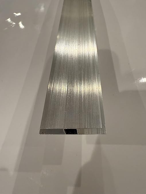 2 Pieces 8mm 6 Feet Long Aluminum h Channel Aluminum h Connector h-Clip Connector Used to Connect Two Pieces 8mm (5/16 inch) Thick Polycarbonate Panels or Any Board Together Silver Color