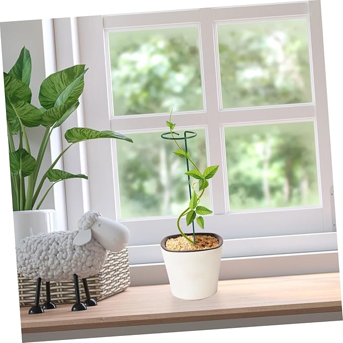 POPETPOP 5pcs Plant Trellis Climbing Support for Garden Plant Frame for Support Structure for Patio Lawn and Courtyard Use