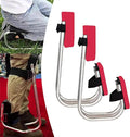 Knee Seat for GardeningKneeling and SeatStrap On Kneeling Device for GardenGardening Knee Pads Saving Tools for Farm Work(2 Pcs-Red)