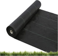 Driveway Fabric Weed Barrier Landscape Fabric Weed Control Film Fabric Ground Cover Membrane for Gardening Farming Agriculture(1.2x91m)
