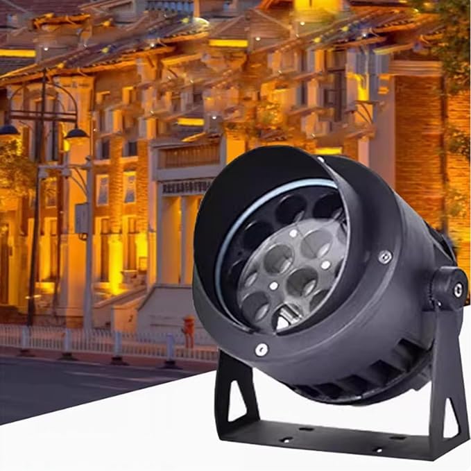 Led Spot Lights - LED Floodlight - Spotlight Led Beam Light IP65 Outdoor Waterproof Tree Light AC220V Garden Landscape Tree Light Villa Courtyard Wall Washer Light(Warm WhiteA-18W)