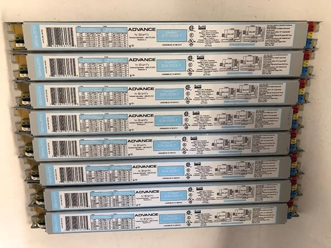 PHILIPS 10 Pieces Advance ICN2S28T Fluorescent Ballast 2 Lamp 28W T5 F28T5 120/277V