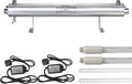 Max Water UV 110W (24GPM) Lamp Shelf Support UV (T5) Input Voltage 110V 1 Inlet/Outlet Light and Audio Alarm Ballast
