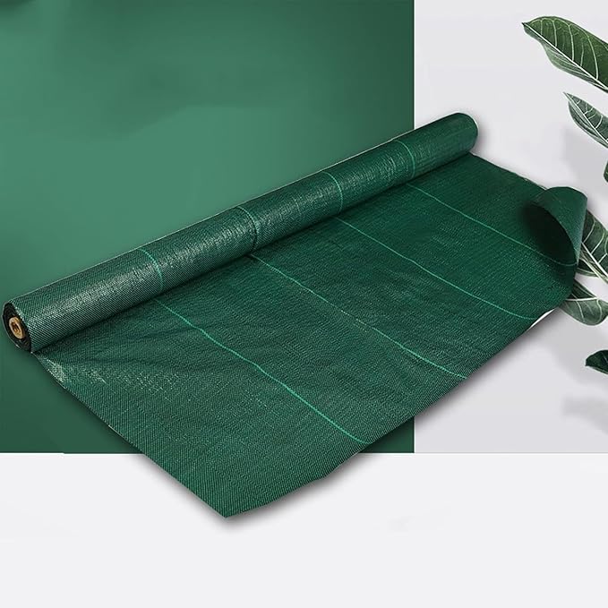 Weed Control Film Garden Weed Control Ground Cover Landscape Fabric Geotextile for Gardening Farming Agriculture(0.61x6m/2x20ft)