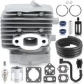 Carbhub BG86 Cylinder Piston Kit for Stihl BG86 BG86C SH86C BR200 SR200 Blower Replace 4241 020 1203 4241 020 1204 with Fuel Line Hose Filter Tank Vent Gasket