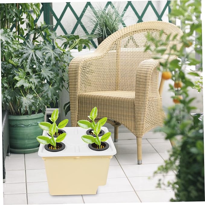 Greenhouse Soilless Cultivation Bucket for Hydroponic Vegetable and Fruit Growing Easy Assembly Plastic Planting Barrel with Stable Design for Hydroponics Garden Systems