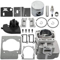RANSOTO 577424001 Cylinder Gasket Piston Ring Top End Kit 51mm Engine Rebuild Kit Compatible with Redmax EBZ8500 EBZ8500RH Husqvarna 580BFS 578BTF 580BTS Backpack Blowers