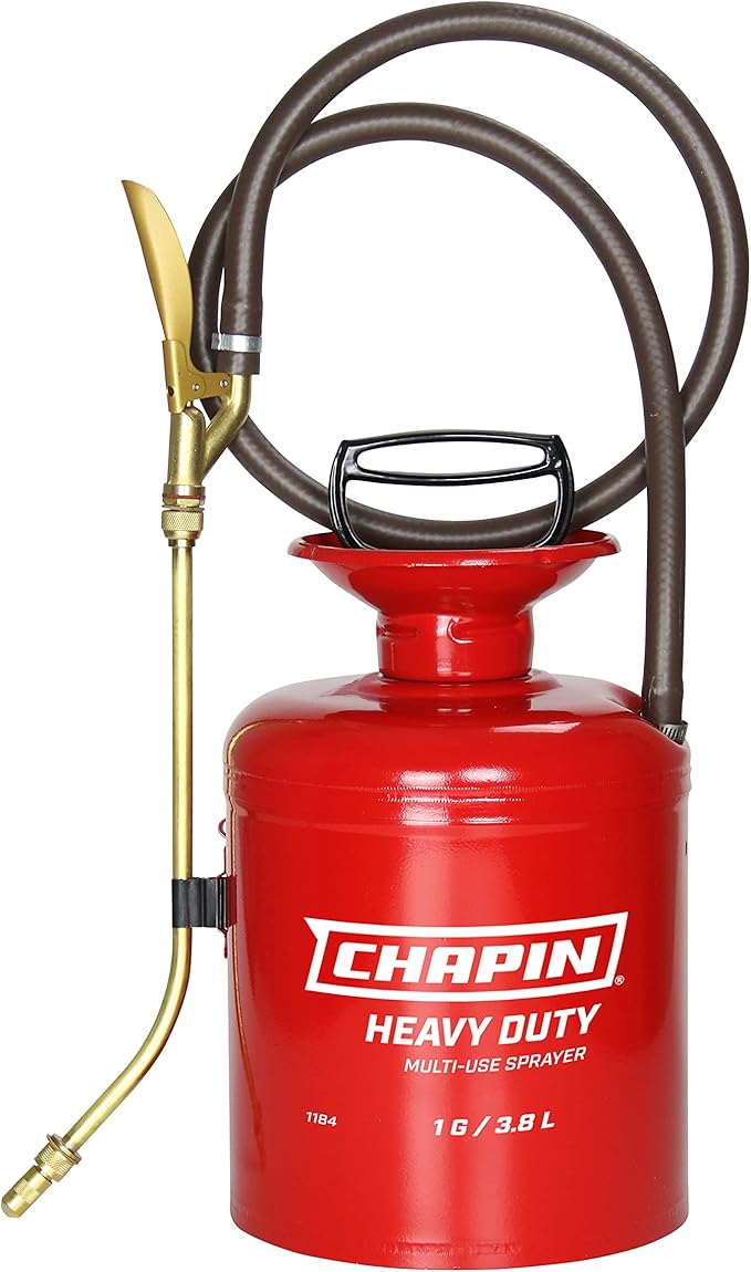 Chapin 1184 1-Gallon Tri-Poxy Steel Tank Sprayer for Lawn Home &amp Garden