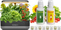 inbloom 12 Pods Hydroponics Growing System Black and Hydroponics Plant Food 1000 ml