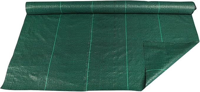 Weed Control Fabric Heavy Duty Weed Membrane Tear-proof Weed Matting Porous Weed Membrane Ideal for Use in Patios Garden Flower Beds Landscaping(1 * 100m)