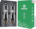 CMH 315W 3000K 625umol / 4200K 590umol Ceramic Metal Halide 4200K CDM Full Spectrum Indoor Vegging Grow Light Bulb Pack of 2